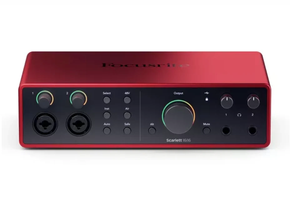 FOCUSRITE Scarlett 16i16 (4th Gen) - SCHEDA AUDIO USB-C 16 IN 16 OUT - Immagine 3 di 4