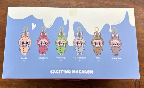 POP MART LABUBU THE MONSTERS Exciting Macaron Blind Box SHIPS ASAP - Picture 2 of 2
