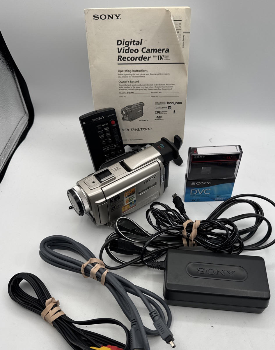 Sony Handycam DCR-TRV8 Mini DV Camcorder for sale online | eBay