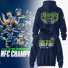 HOT NEW ITEM Seattle Seahawks NFC Conference Champions 2026 Hoodie T-Shirt