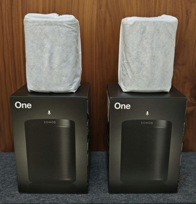 Zwei Sonos One Gen 2, Schwarz, Top Zustand!