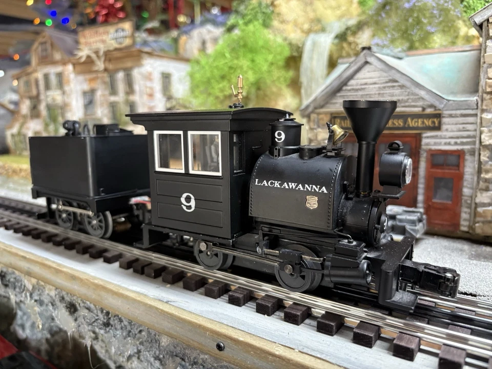 K-LINE Scale Porter  w/Heisler Tender : Blunami, Swinging Bell, &Whistle Steam! - Image 2 of 4