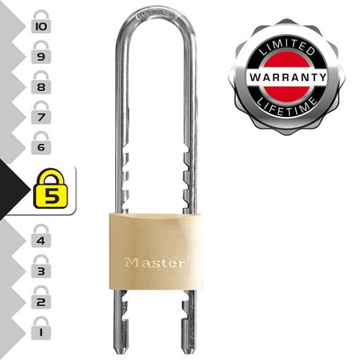 Master Lock  Vorhängeschloss 1950EURDCC gold verstellbar: 6,0 bis 15,0 cm