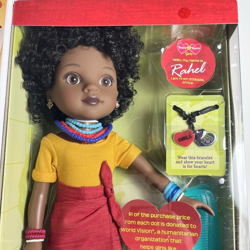 Hearts for Hearts Girls Rahel Doll Ethiopia 14" In Original Box- Unopened- READ - Picture 10 of 11