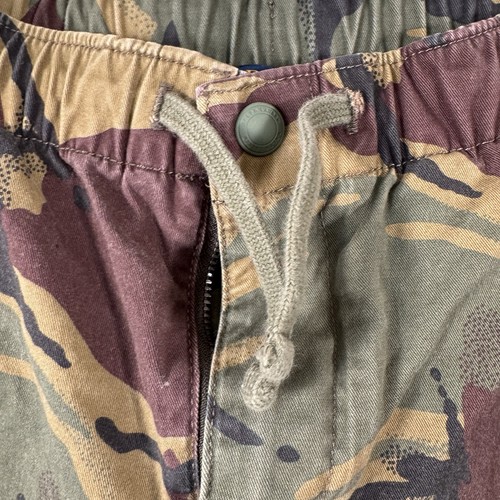 Polo Ralph Lauren Camo Cargo Pants Boys 20 British Zip Drawstring Grunge Outdoor - Picture 5 of 13