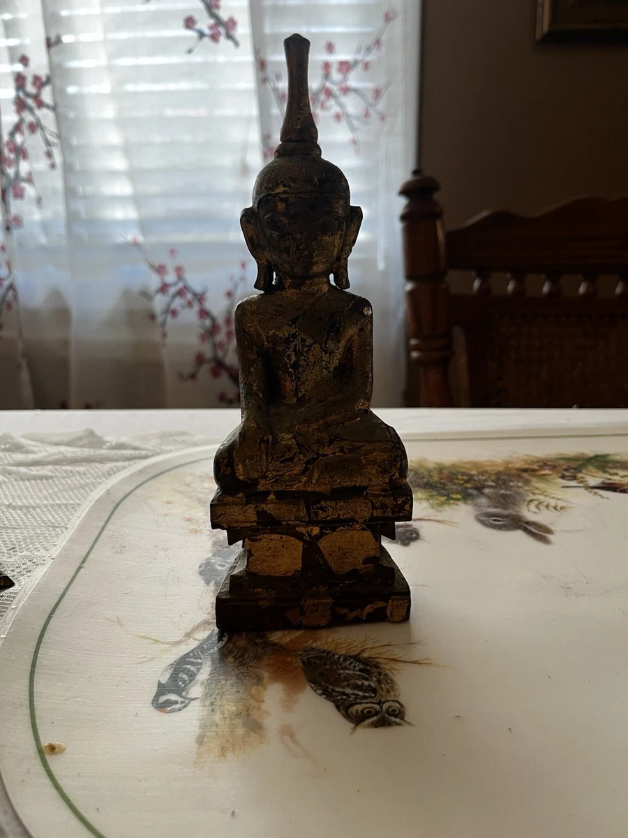 Antique Wooden Burma Statues | eBay