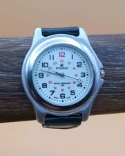 Mens Ricardo Military Style Easy Read Quartz Watch with Illuminous Dial