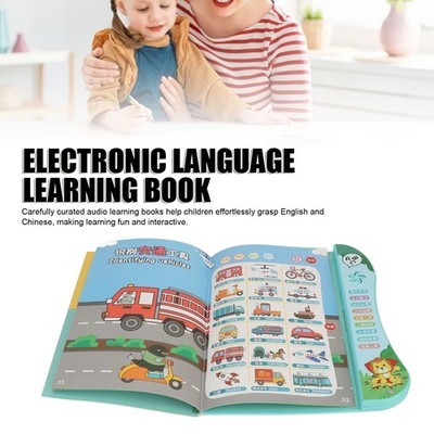 Electronic Language Learning Book Early Educational Children Chinese English SET