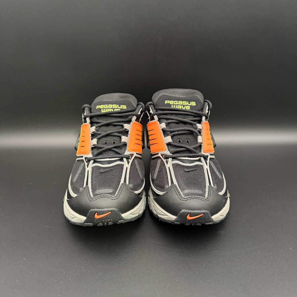 Nike Air Pegasus Wave Men's Size Black Gradient Running Shoes
