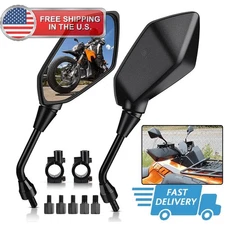 For CF Moto 600 500 800 1000 ATV UTV Rearview Mirrors + 7/8" Handlebar Clamps US