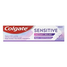 6 x Colgate Sensitive Instant Relief Repair + Multi-Protection Toothpaste 75ml 38.00 per litre