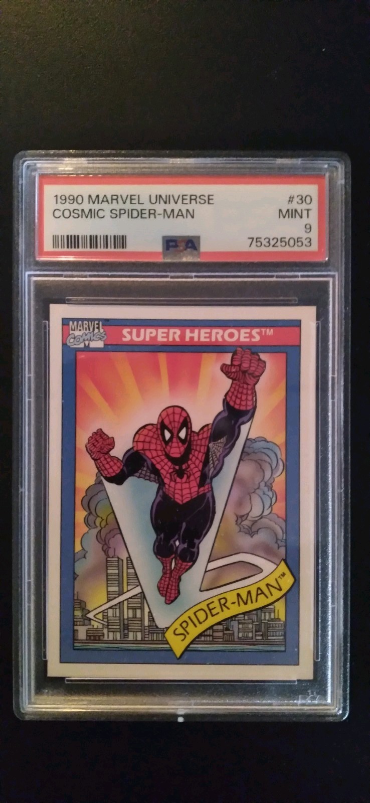 Marvel Universe 1990 Cosmic Spider-Man #30 PSA 9 Mint
