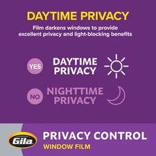 Privacy Black Static Cling Residential DIY Window Film No Glue No Adhesive 3F...