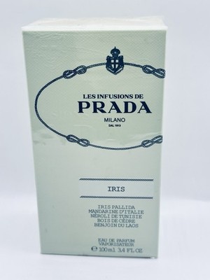 Prada Les Infusions Iris Eau De Parfum 3.4 oz / 100 ml For Women New Sealed  Box