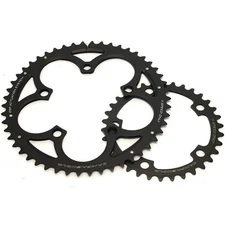 NOS Campagnolo Super Record 11 Speed 5-Arm Chainring Set -  34-50T