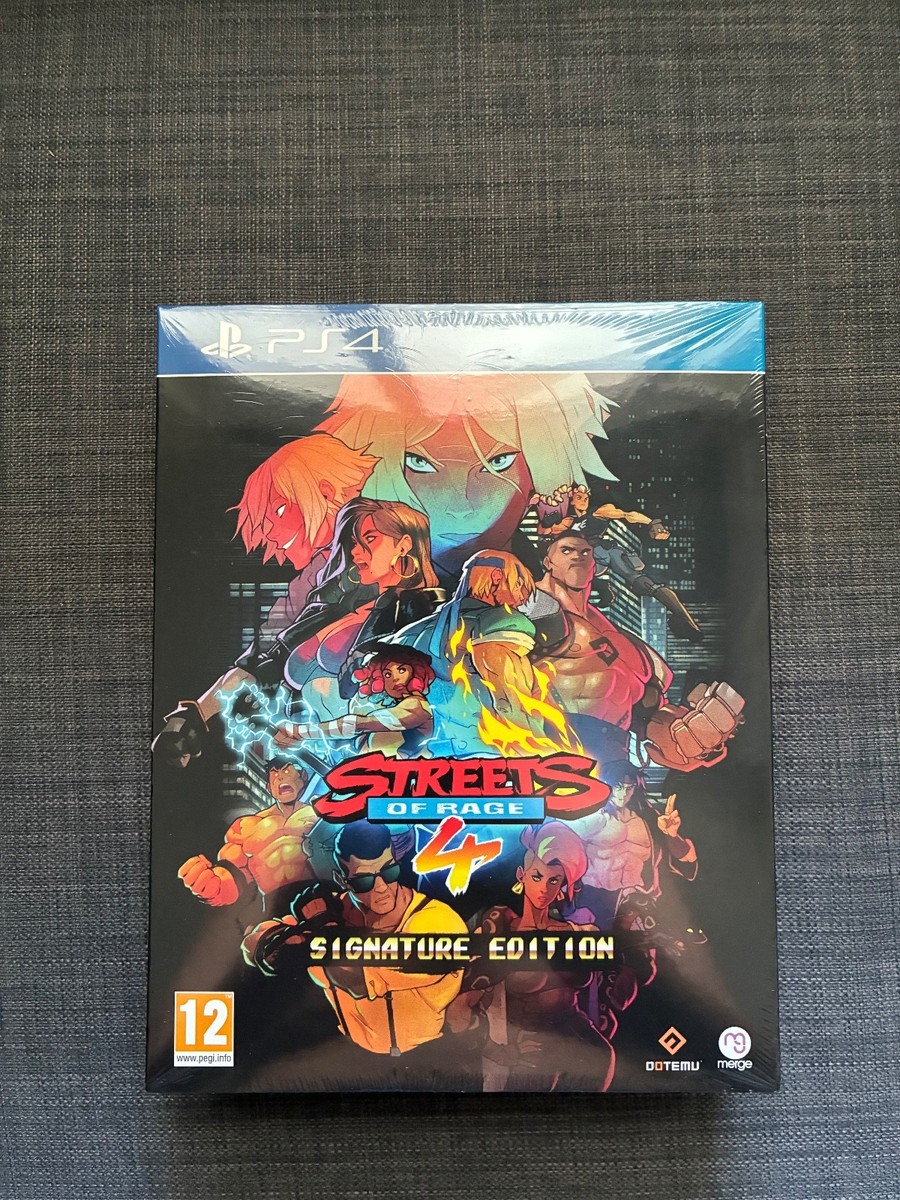 Streets of Rage 4 for Sony PlayStation 4 Video Game for sale