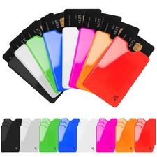 24 Pack RFID Blocking Sleeves Waterproof Slim Card Holder Identity Theft Protect