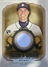 2021 Topps Allen & Ginter Full-Size Relics B#AGA-TSK Tarik Skubal