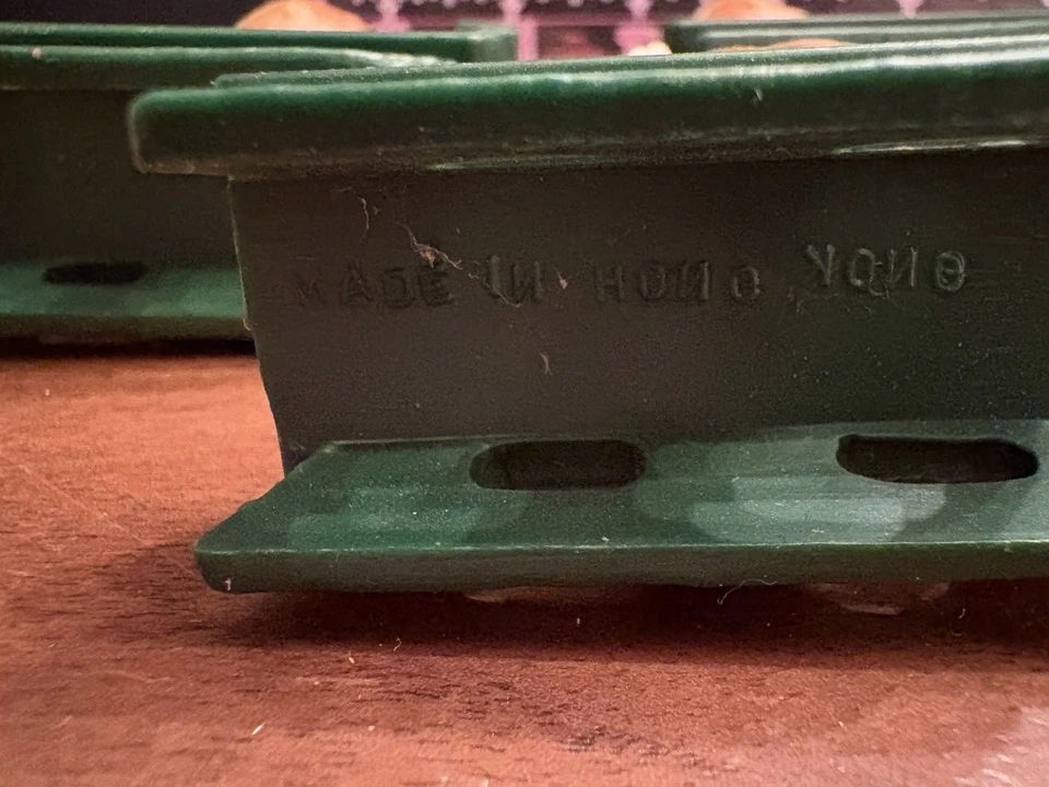 ¡Lote de 4x! Ángeles En Trineo Años 60 Vintage Bradford Decoración Navidad 2" Minis Plástico Foto 2 de 3