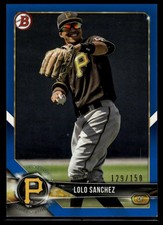 2018 Bowman Draft #BD-52 Lolo Sanchez Blue #/150