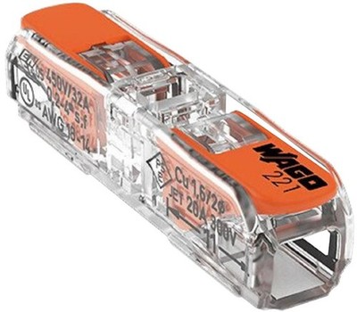 WAGO - Inline Splicing Connector with Lever Lock, 4mm, 450V AC, 32A