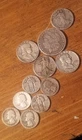 $4.50 Face 90% Silver Coins Morgan Dollar 4- Halves 6-Quarters Worn Junk Bullion