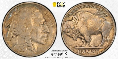 1926 S PCGS XF45 Buffalo Nickel