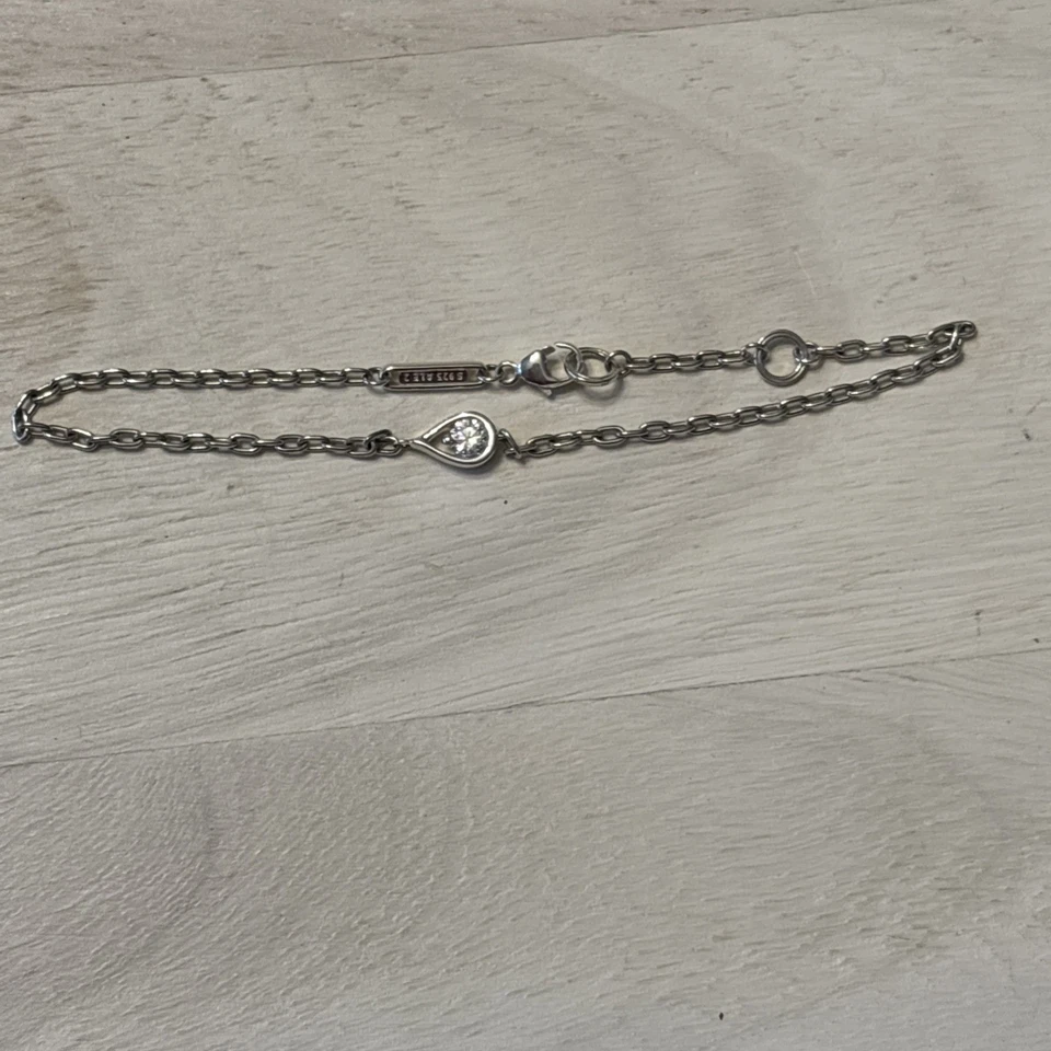 Pandora Infinite .15ct  Lab Diamond Bracelet Sz Small - Image 2 of 4
