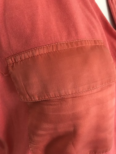 Blusa Chicos Cuello en V Mujer Talla 1 Pullover Mangas Cortas Cordón Rosa - Imagen 8 de 11
