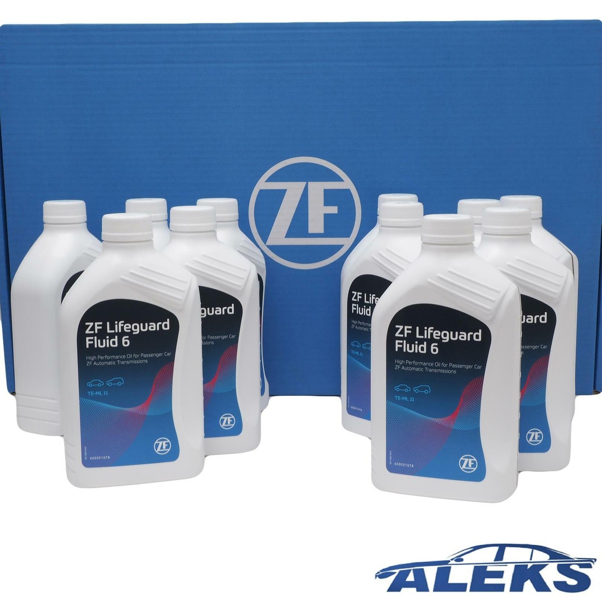 7 Liter GETRIEBEÖL Original ZF LifeguardFluid 6 Automatikgetriebe 6HP