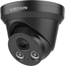 4K 8MP IP Poe AI Camera Security IP Turret Camera with 98Ft 2.0 Night Vision