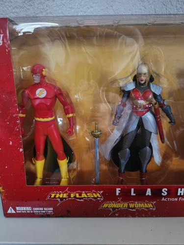 DC Direct Exclusive FLASHPOINT ACTION FIGURE BOX SET w/ Casino Chip & Outer Box - Picture 8 of 14