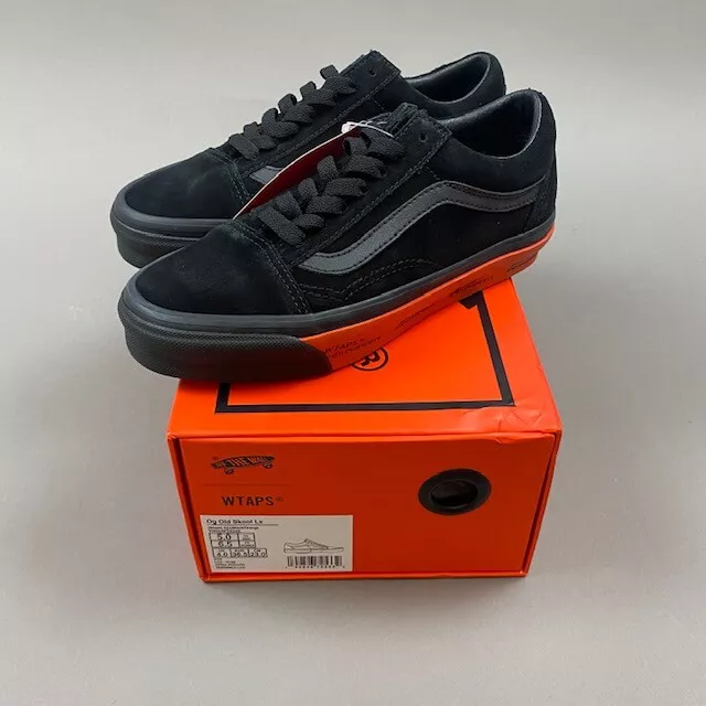 WTAPS X VANS OG OLD SKOOL LX VN0A4P3X20E ORANGE/BLACK MEN'S US 5 NEW