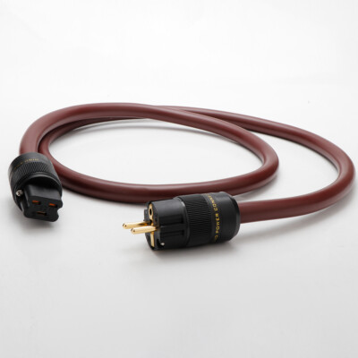 HIFI Audio Supply Netzkabel mit vergoldeten EU Schuko Stecker C19 20A Buchsen 