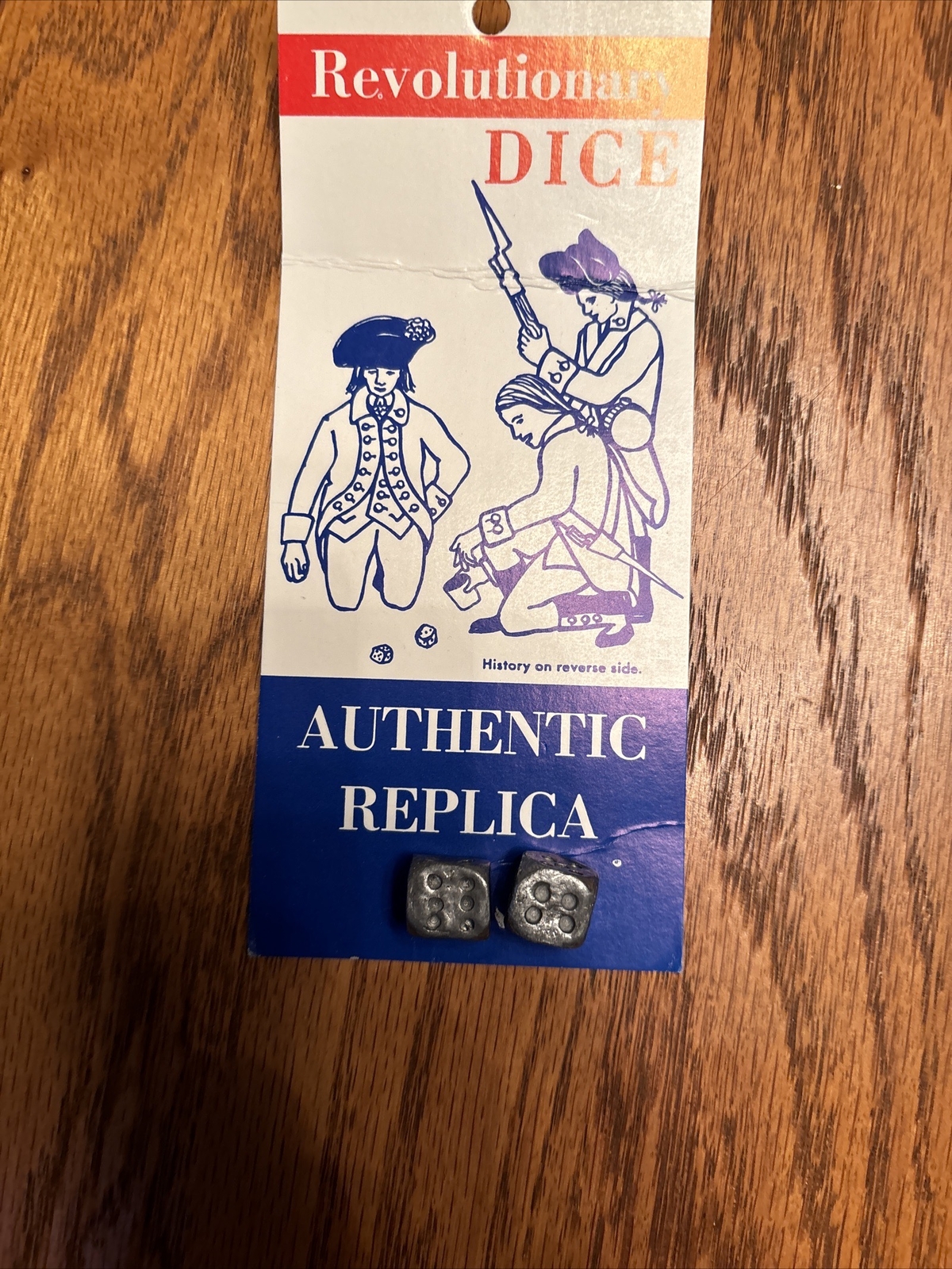 VINTAGE 1976 REVOLUTIONARY WAR DICE AUTHENTIC REPLICA eBay