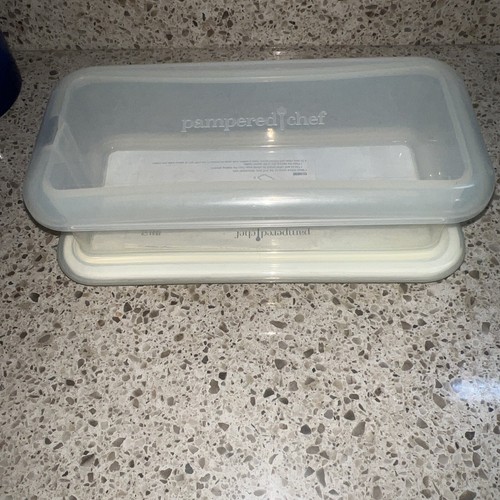 Pampered Chef Ice Cream Cake Pan 1551 eBay