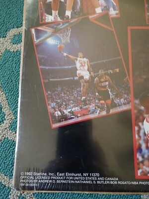 1992 Starline Official NBA Chicago Bulls Poster Sealed 16 X 20 | eBay