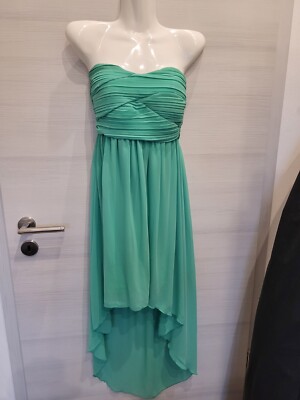 Damenkleid cocktailkleid sommer gr. 34 vero moda in grün top zustand