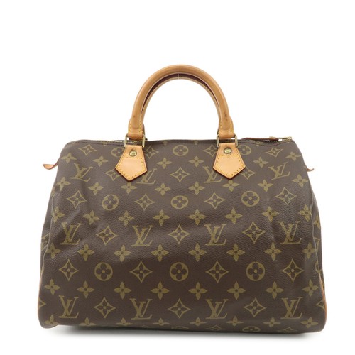 Louis Vuitton Monogram Speedy 30 Hand Bag Boston Bag M41526 Auth Used