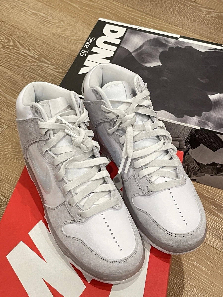 Nike Dunk High x Slam Jam White Platinum for Sale | Authenticity