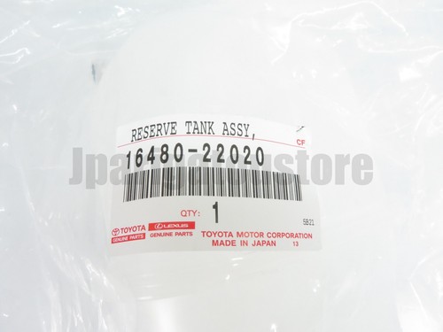 Toyota Genuine 16480-22020 Radiator Reserve Tank SUB-ASSY - Bild 11 von 12