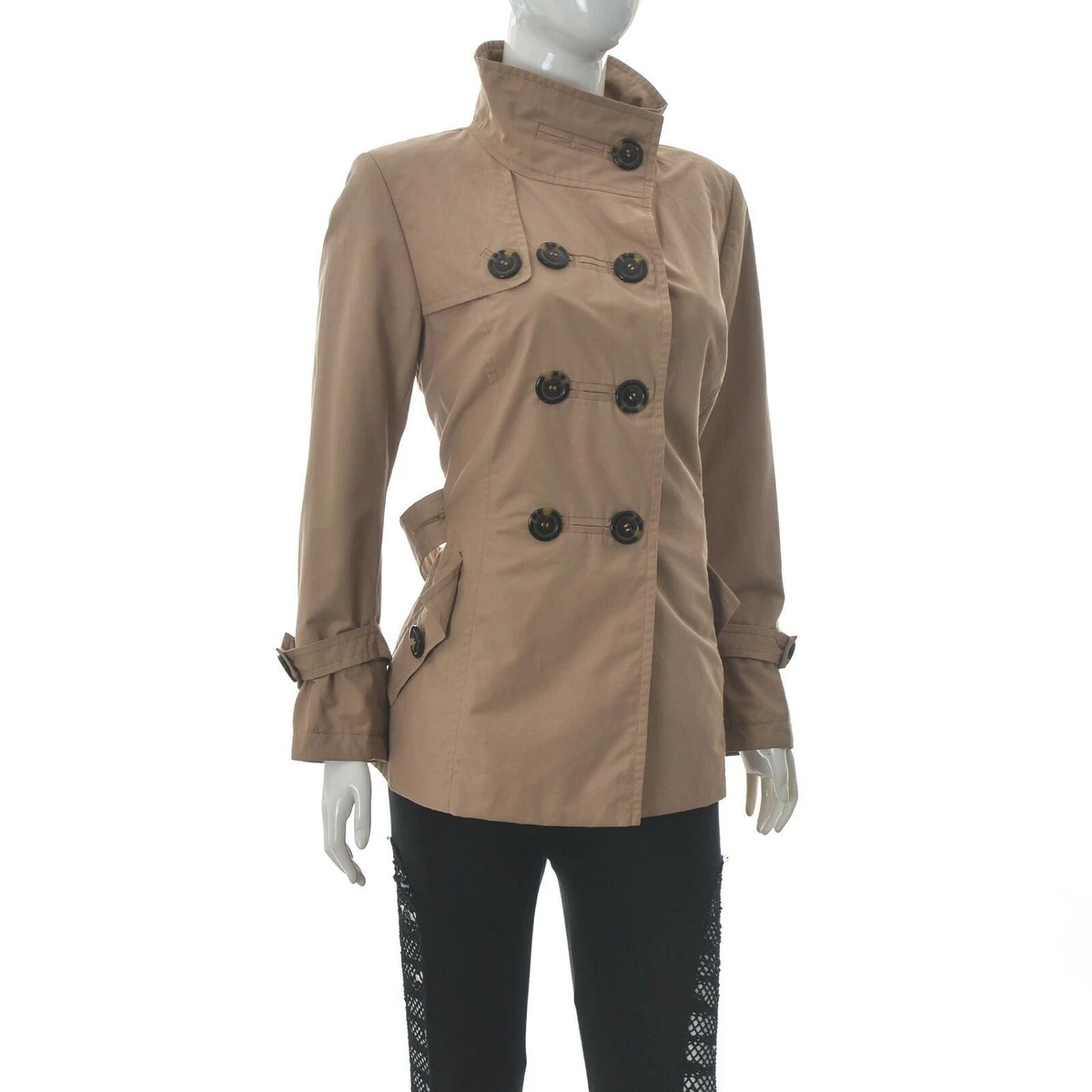 Belted peacoat shop
