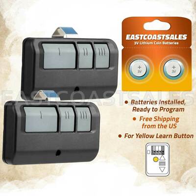 Keychain Garage Door Opener Remote for Liftmaster Sears Chamberlain Craftsman