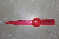 VINTAGE LETER OPENER FROM COOKE & ROSE THEATRICAL ENTERPRISES INC. LANCASTER, PA