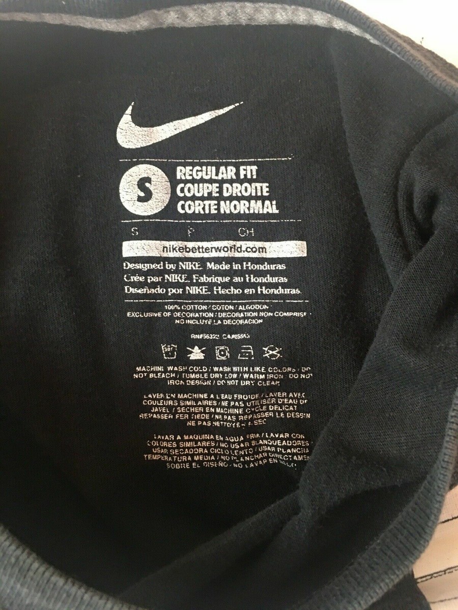 Nike Just Do It T-shirt Mens Size S Classic Spell Out Graphic