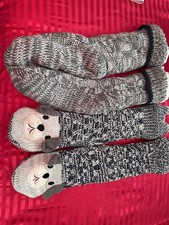 Winter Comfort with 2 Pairs of Luxuriously Thick  Cute Women's Winter Socks