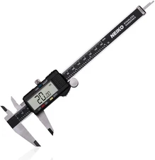 01407A Electronic Digital Caliper Measuring Tool, 0 - 6 Inches Stainless Steel C