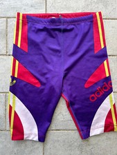 Leggins Pantaloncini ADIDAS Shorts SMALL Anni 80 80s VINTAGE Atletica