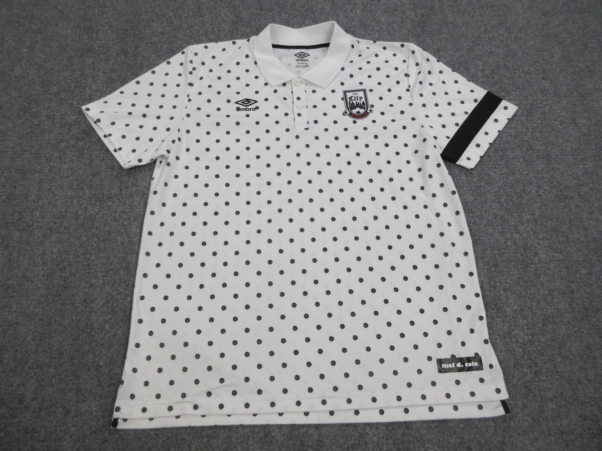 Umbro Polo Shirt Mens Adult Extra Large White The City FC