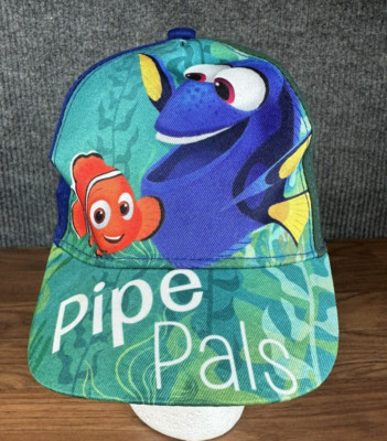 Disney Finding Dory Nemo Pipe Pals Baseball Cap Hat Youth Size 52